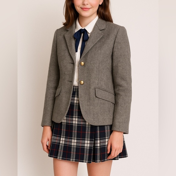 The Extreme Collection Blazer – Gray Gold Buttons Spain, Size 44 (US 4/Small) - Picture 2 of 13